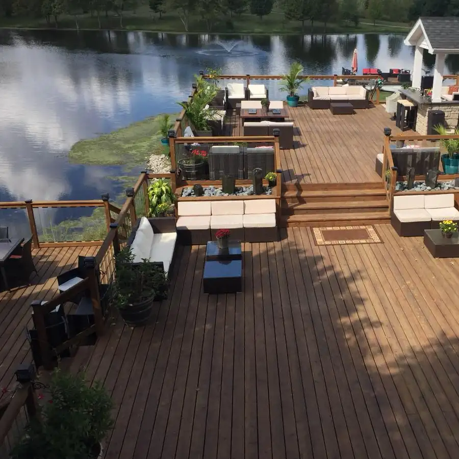 Paul's Paradise Gallery - three tier deck - Pleasant Plains, IL