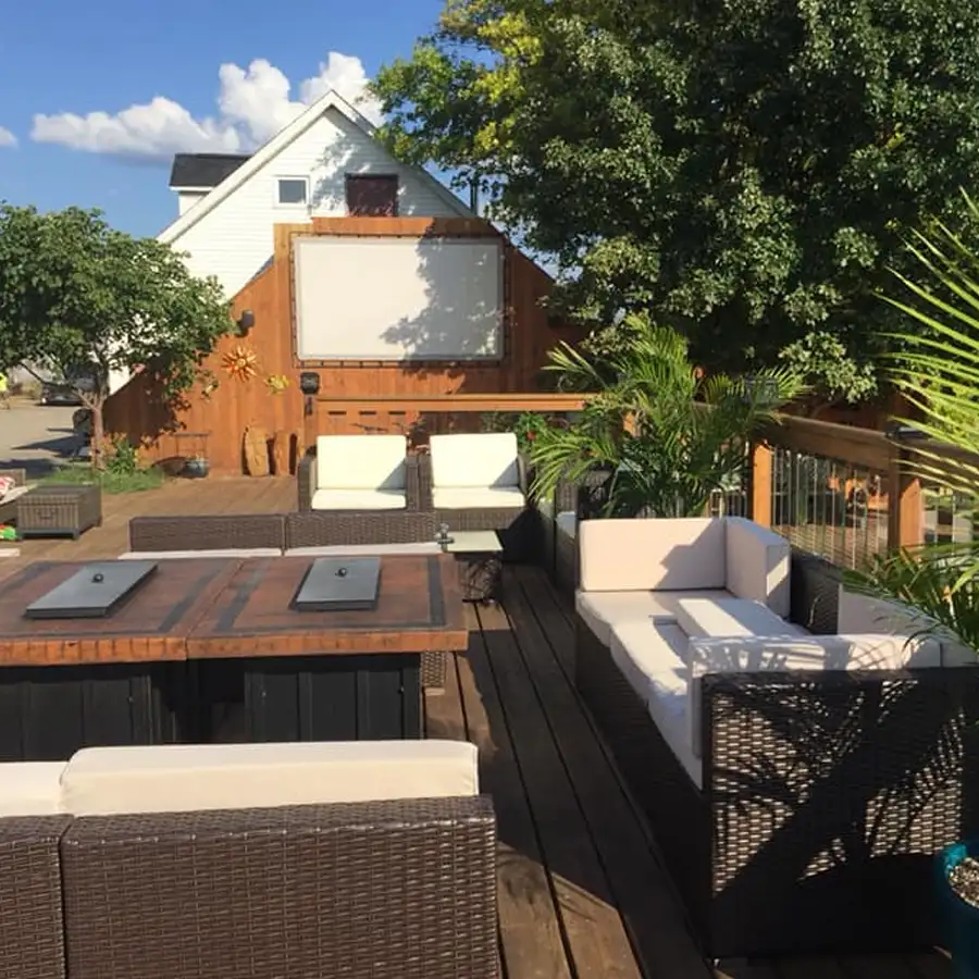 Paul's Paradise Gallery - three tier deck - Pleasant Plains, IL