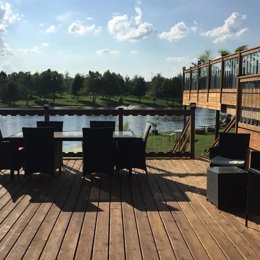 Paul's Paradise Gallery - three tier deck - Pleasant Plains, IL