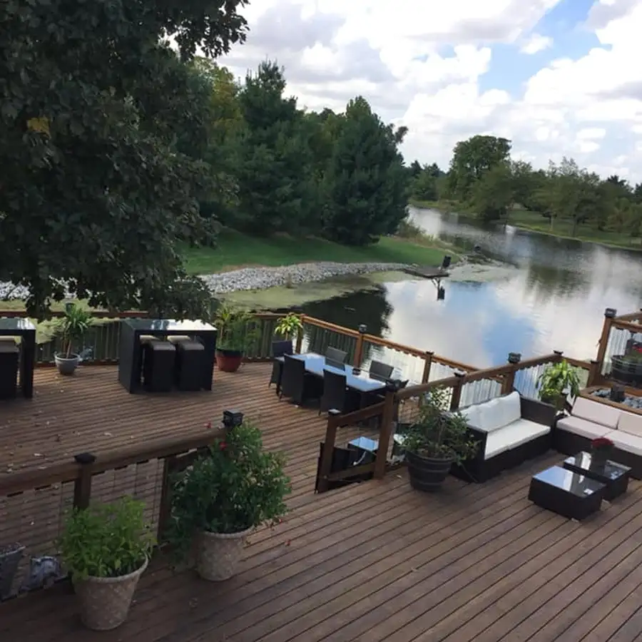 Paul's Paradise Gallery - three tier deck - Pleasant Plains, IL