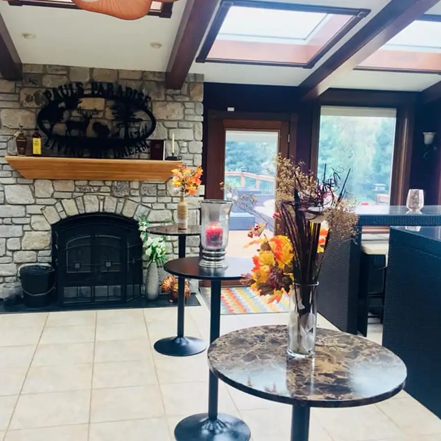 Paul's Paradise Gallery - three tier deck - Pleasant Plains, IL