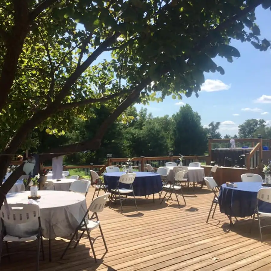 Paul's Paradise Gallery - three tier deck - Pleasant Plains, IL
