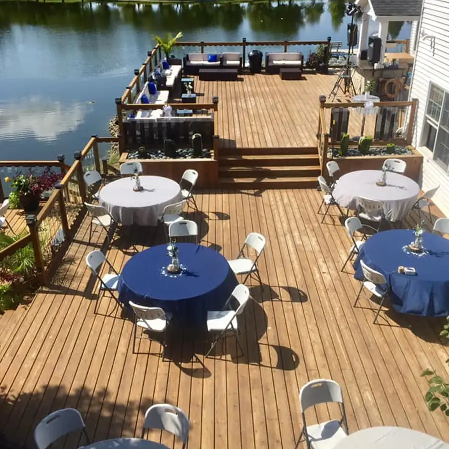 Paul's Paradise Gallery - three tier deck - Pleasant Plains, IL