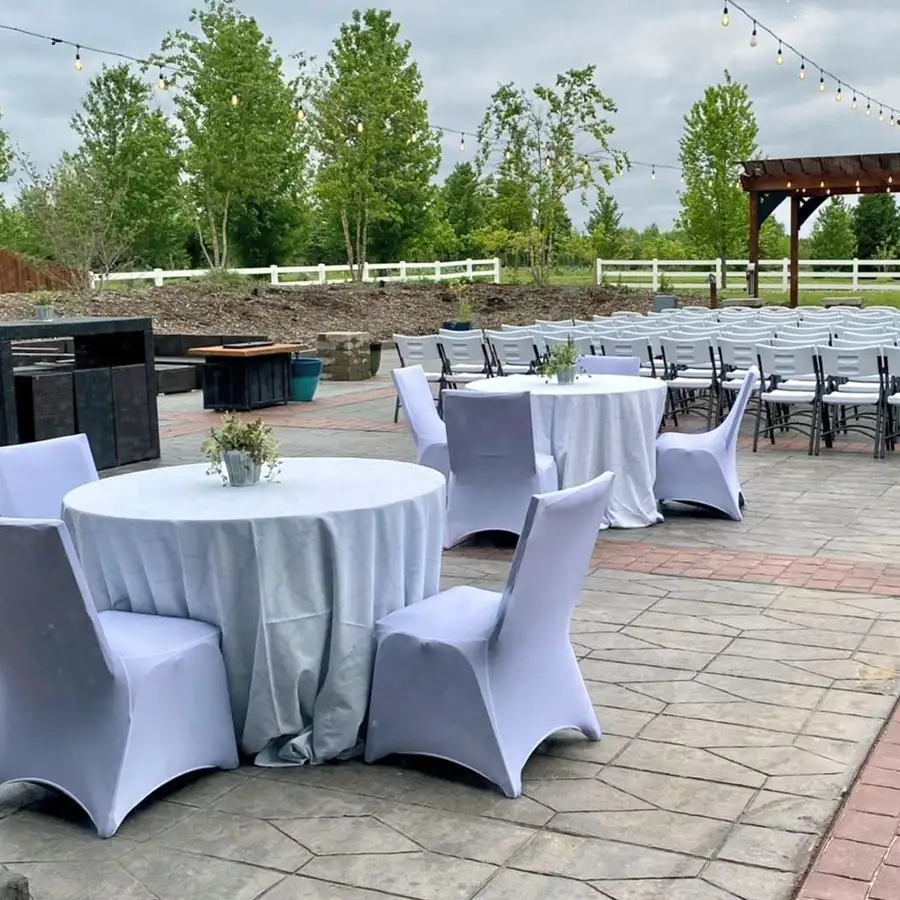 Paul's Paradise Gallery - exterior space, Outdoor Patio Seating - Pleasant Plains, IL