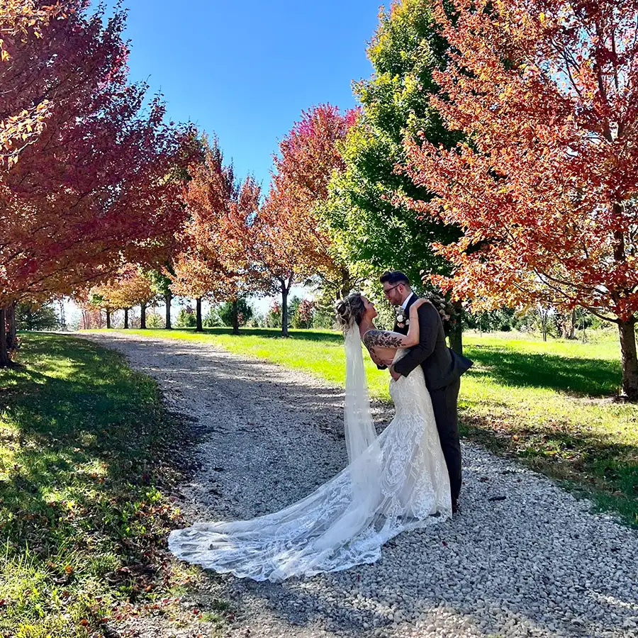 Paul's Paradise Gallery - Tree Farm Tour, wedding photography - Pleasant Plains, IL